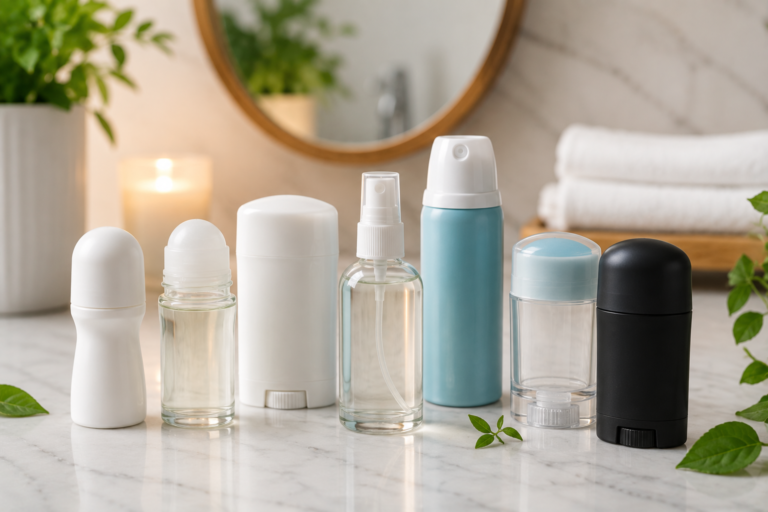 Different types of deodorant products for choosing the right option